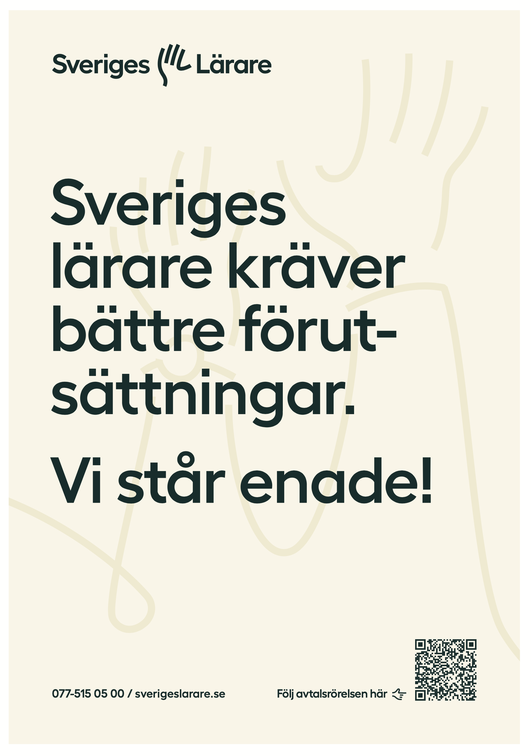 Sveriges lärare står enade! - Affischer A4 - pdf - 3