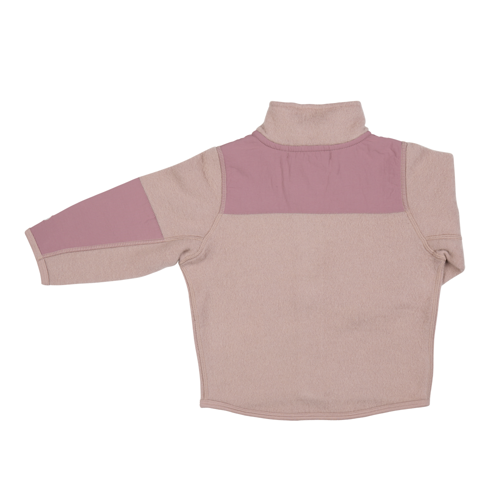 Voksi Wool Jacket Fleece - Soft Grape - 2