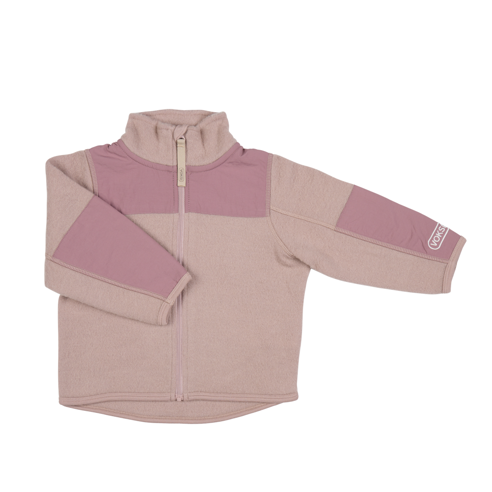 Voksi Wool Jacket Fleece - Soft Grape
