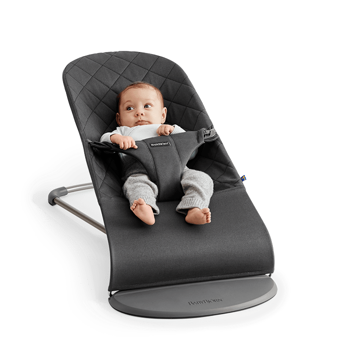 Babybjörn Babysitter Bliss - Anthracite Classic Quilt - 3