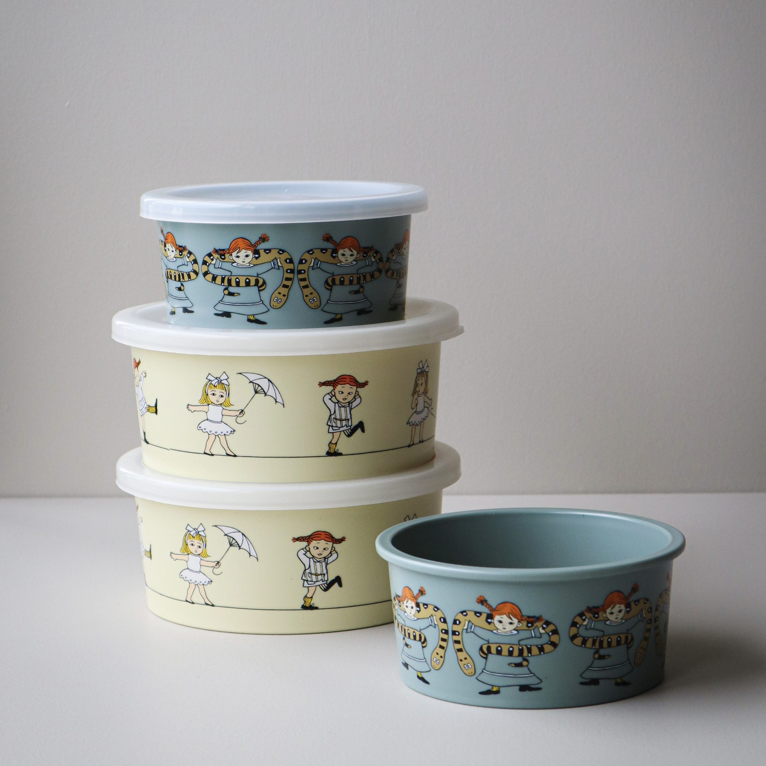 Rätt Start Snackbox 2-pack - Pippi Långstrump - 2