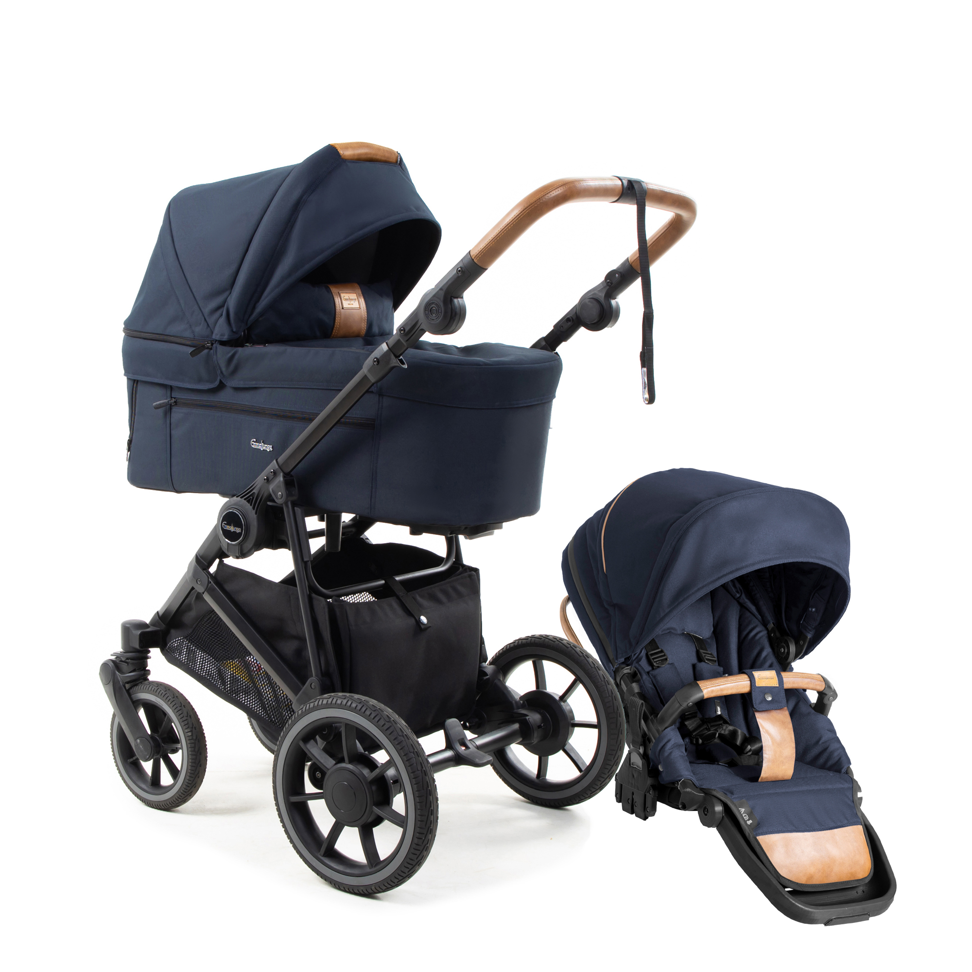 Emmaljunga Super Sonic - inkl BeSafe Go Beyond 2 Babyskydd och bas - Paketpris - 4