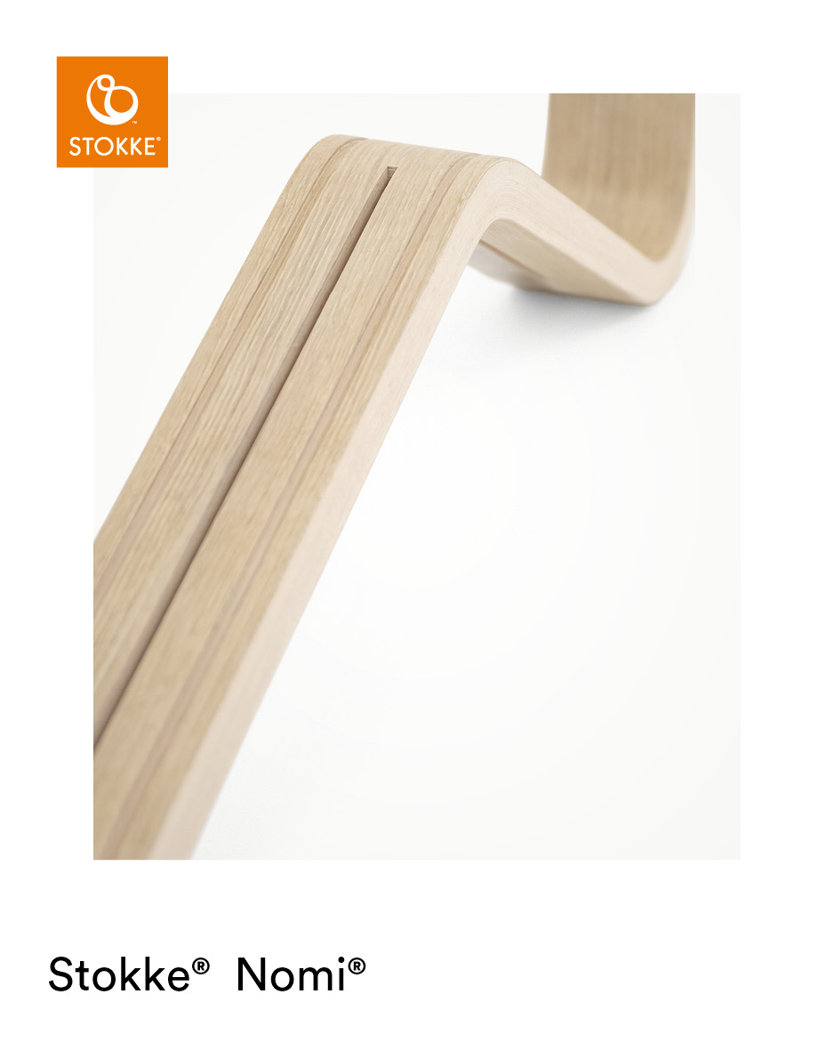 Stokke Nomi - Natural Anthracite -VISNINGSEX INKLUSIVE BABYSET- - 2