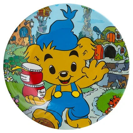 Rätt Start - Flat tallrik Bamse