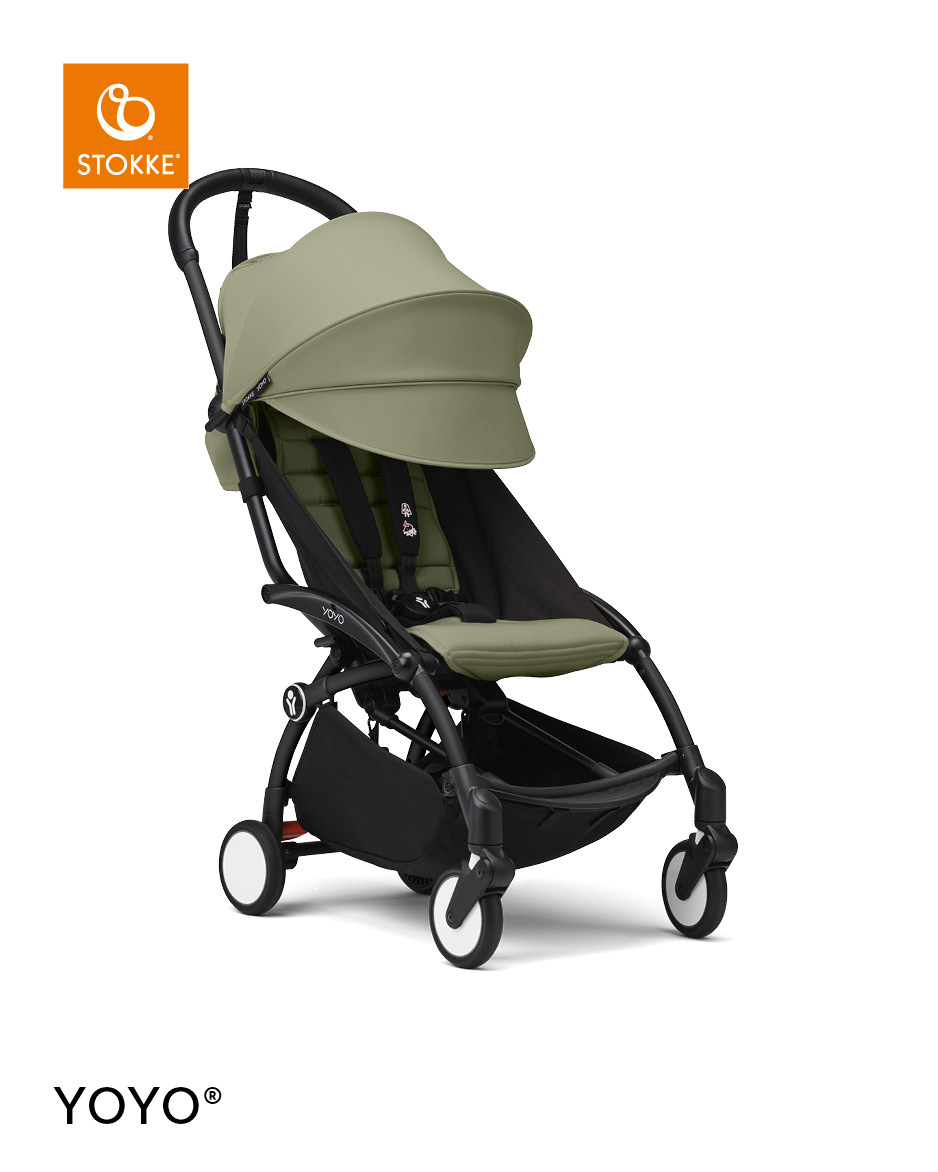 Stokke YOYO³ 6+ Black - Olive - 4