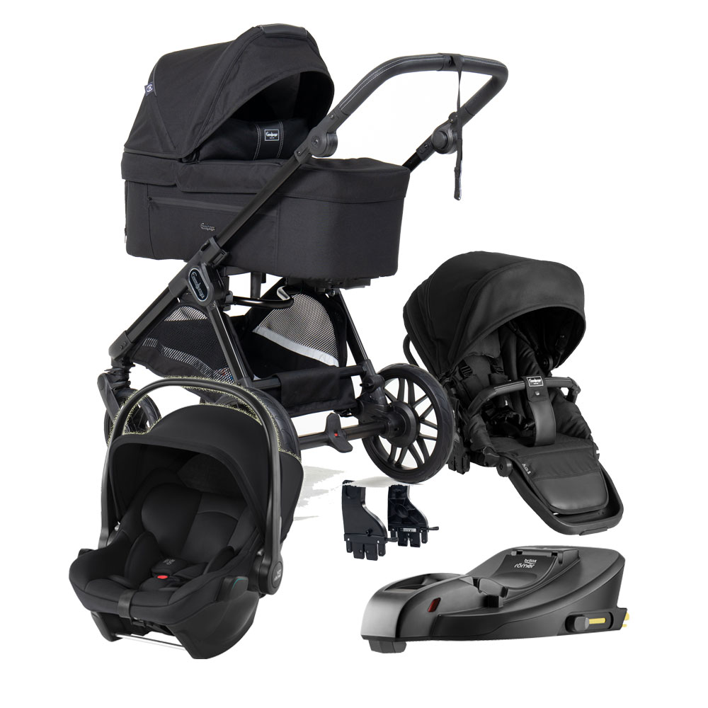 Emmaljunga Sento Pro 2027 inkl Britax Baby-Safe Core Babyskydd och bas - Paketpris