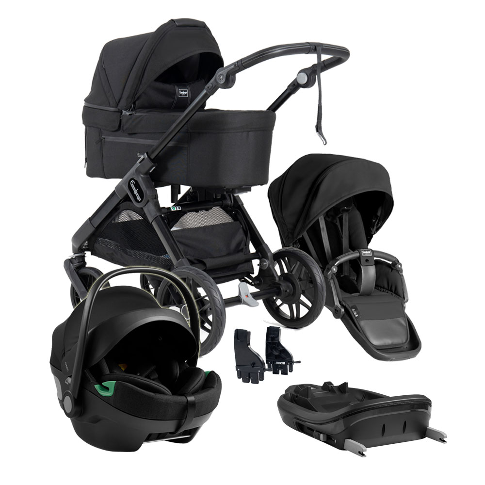 Emmaljunga Sento Max 2027 inkl Axkid Gokid Babyskydd och bas - Paketpris