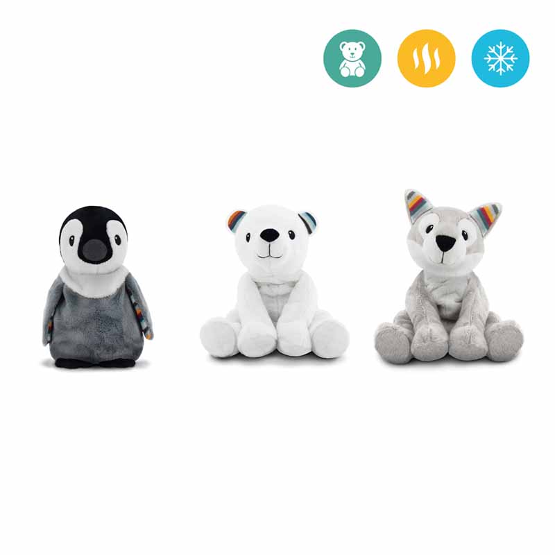 Zazu Uppvärmingsbart Gosedjur - Paul Polarbear - 2