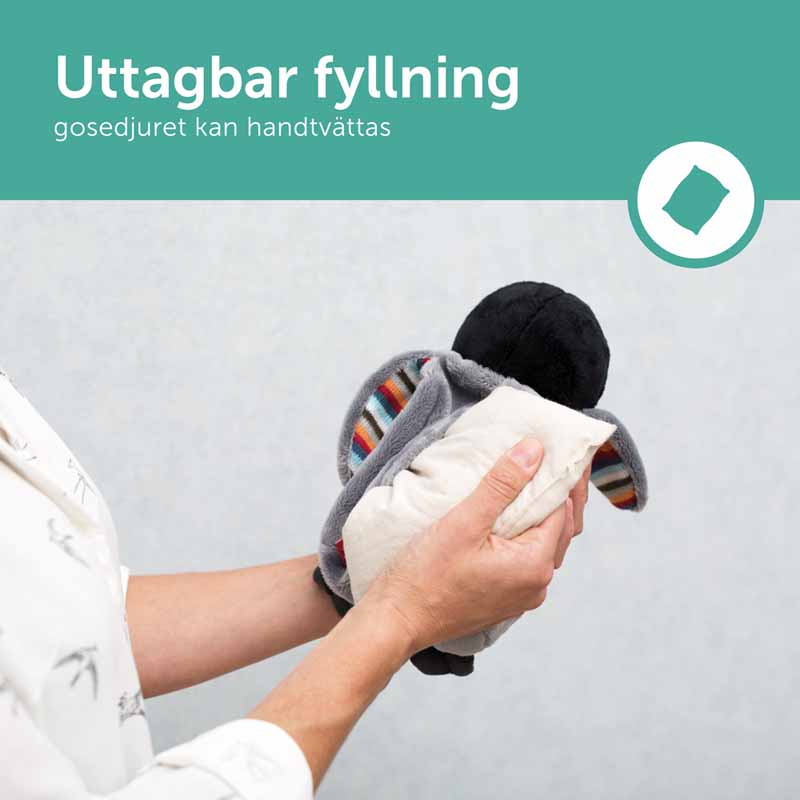 Zazu Uppvärmingsbart Gosedjur - Paul Polarbear - 4