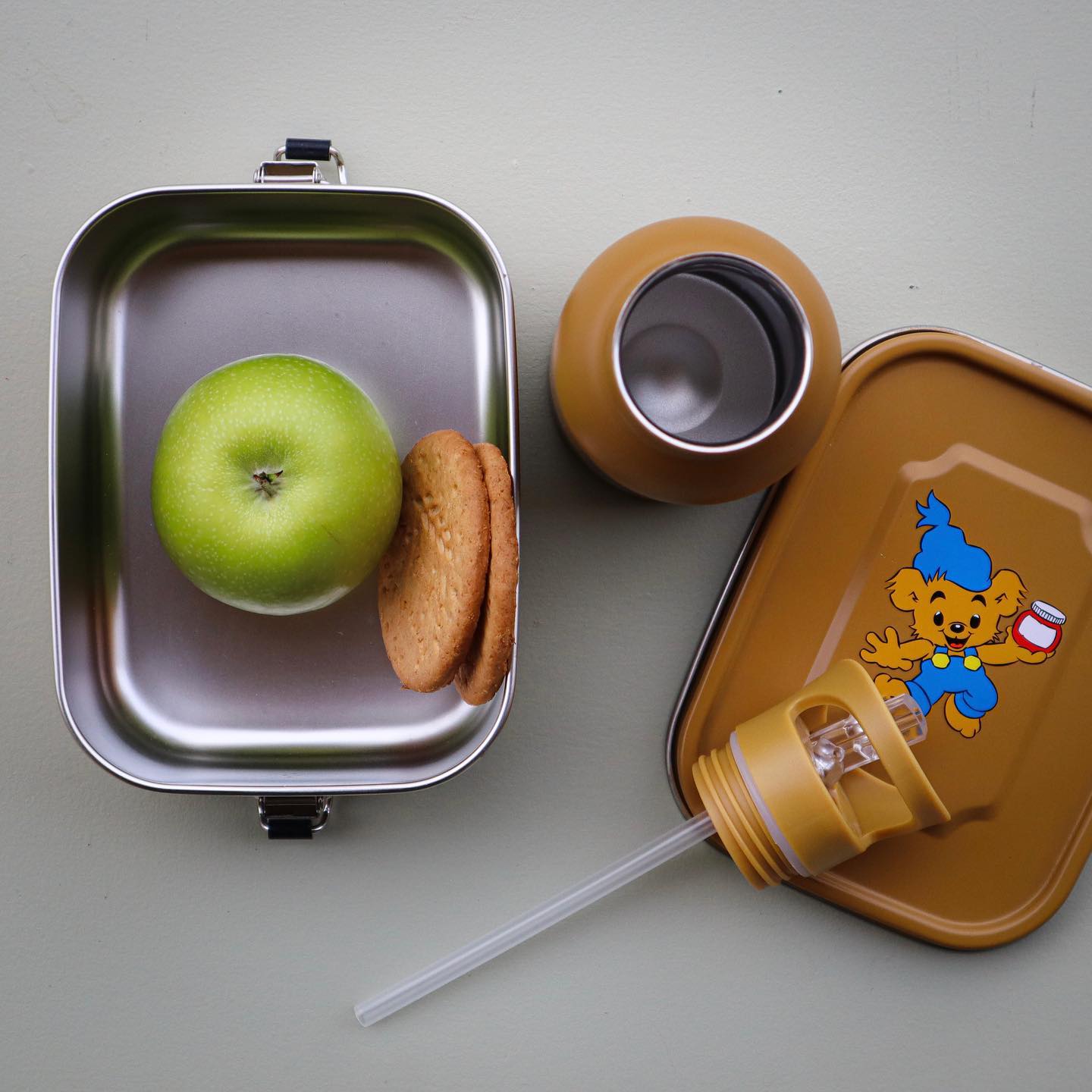 Rätt Start Lunchlåda Björngul - Bamse - 2