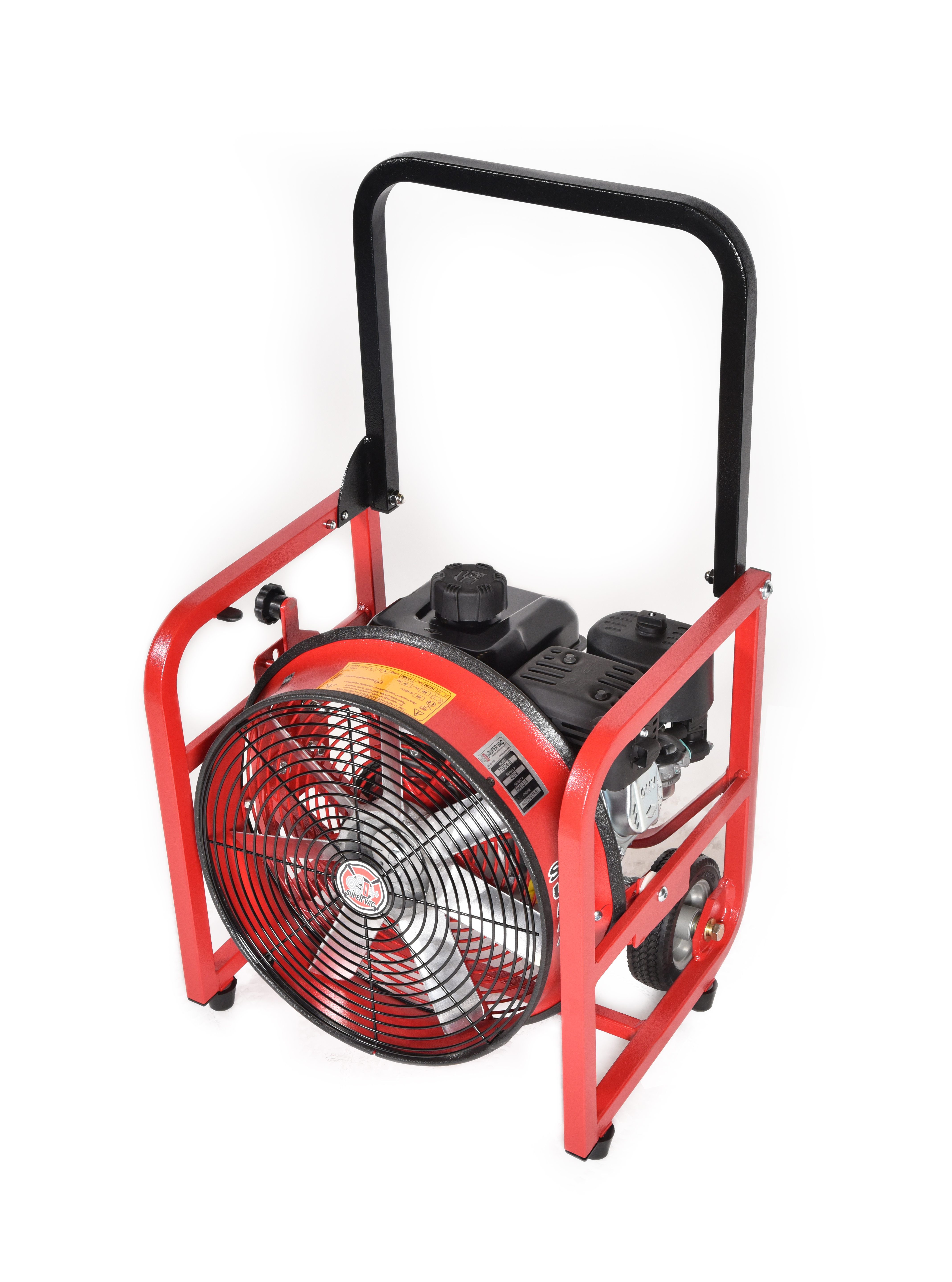 SuperVac Vifte 718G4-B, Bensindrevet. Vår 18" vifte i 7-Serien. Driftet med B&S Vanguard motor. Ytelse 25 247 cmh, AMCA sertifisert. 