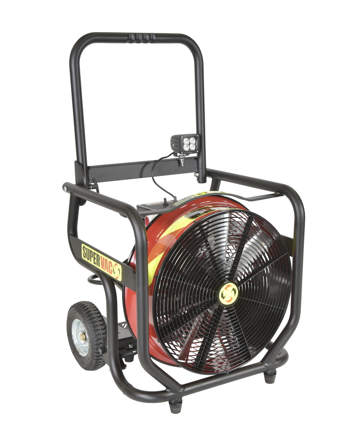 SuperVac Elektrisk Vifte V20-EV, 230 VAC drift. Vår 20" vifte i Valor Serien med variabelt turtall. Ytelse 23,426 cmh "AMCA 240 Certified" - 2