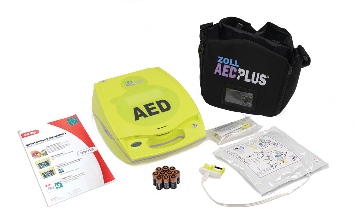 Hjertestarter AED Plus komplett - 4