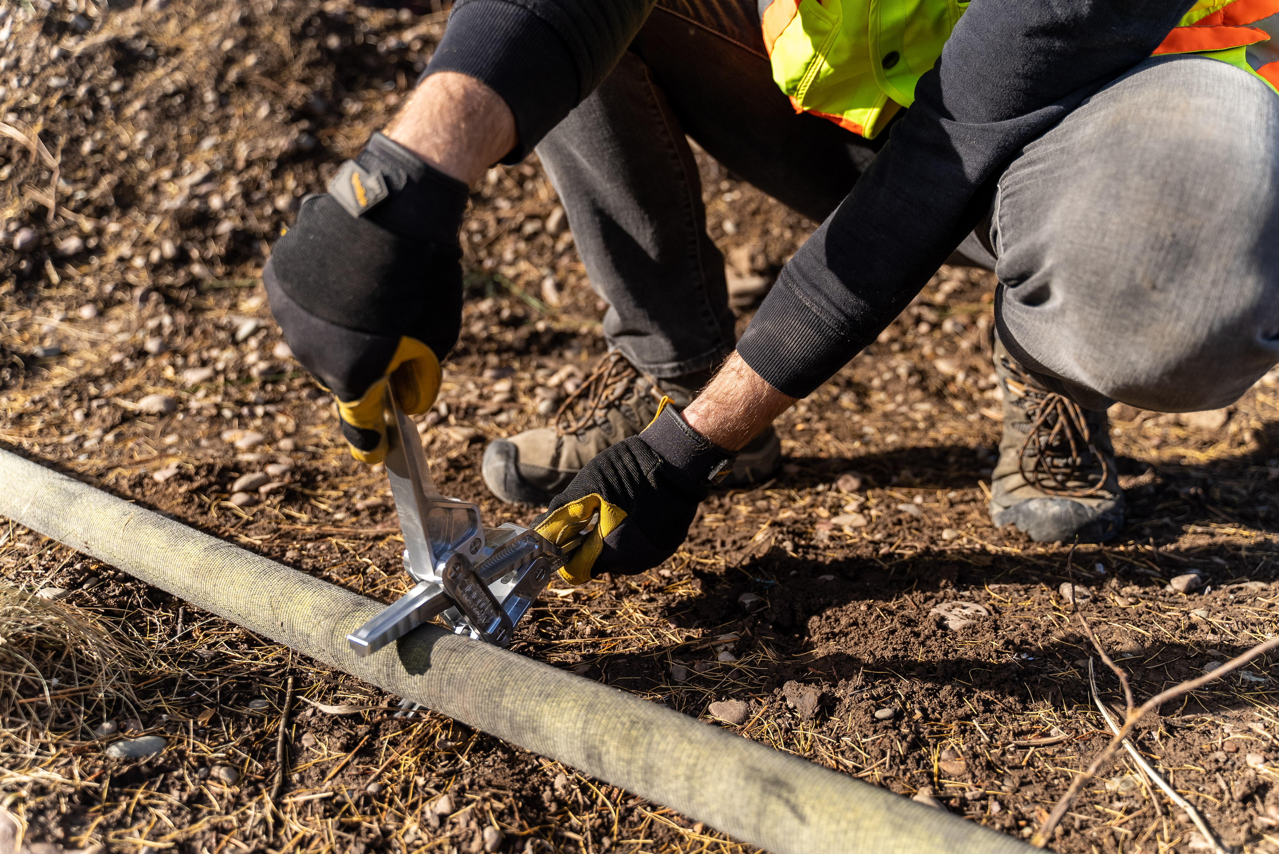 Slangeklemmeverktøy, Timberline Tool FF1-S eller FF1-D, for singel eller dobbellagsslanger opptil 1-3/4", klassifisert opptil 17 bar. - 4