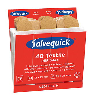 Tekstilplaster 6 pkn Salvequick 