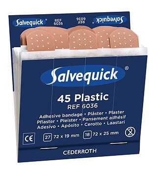 Plastplaster 6 pkn Salvequick 