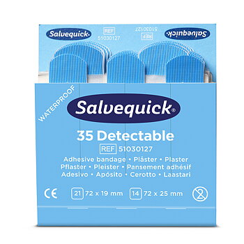 Detektbart plaster 6 pkn Salvequick 