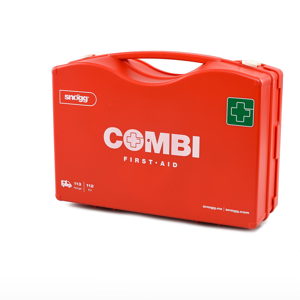 Førstehjelpskoffert, Snøggkofferten Combi inntil 25 pers. H: 29 cm, B: 39,5 cm, D: 13,5 cm