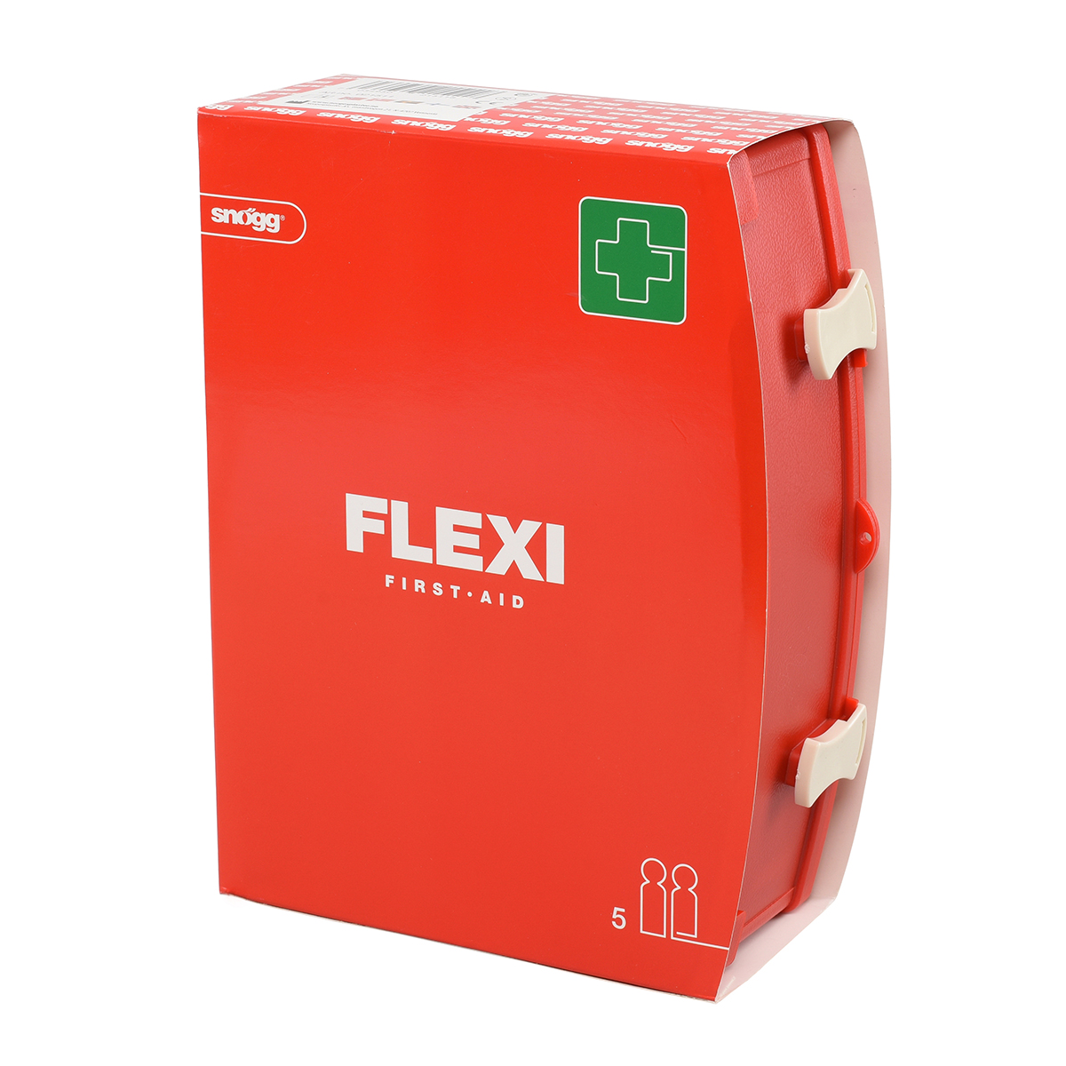 Førstehjelpskoffert, Snøggkofferten Flexi, inntil 5 pers. H: 20,5 cm, B: 26 cm, D: 9,5 cm - 4