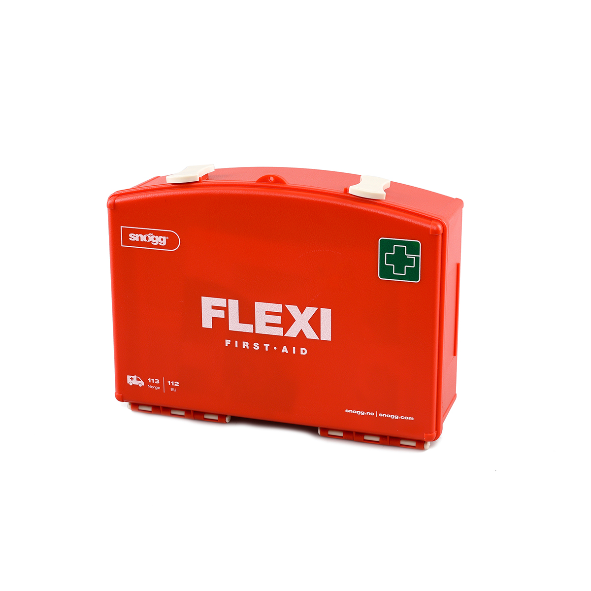 Førstehjelpskoffert, Snøggkofferten Flexi, inntil 5 pers. H: 20,5 cm, B: 26 cm, D: 9,5 cm