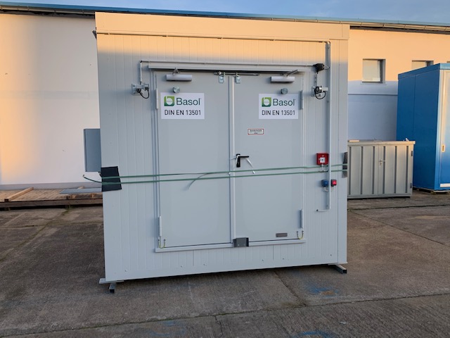 Brannsikre containere, Redningscontainere eller andre container løsninger.