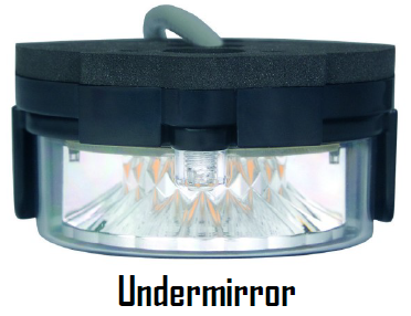 Speil / Overflate lys SoundOff InterSector LED - 2