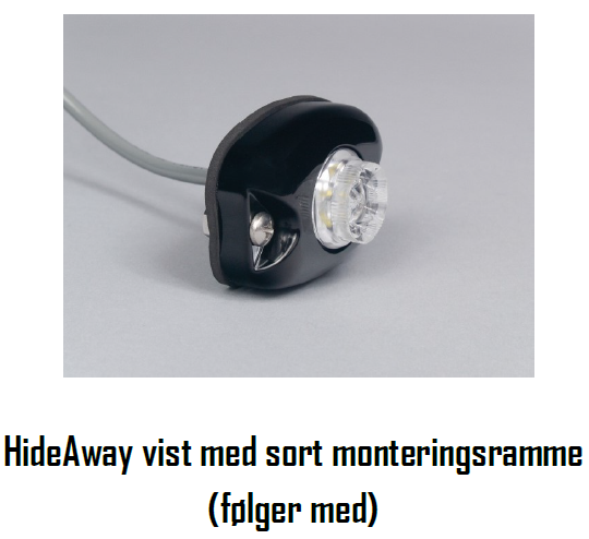 Speil / Overflate lys SoundOff HideAway LED - 2