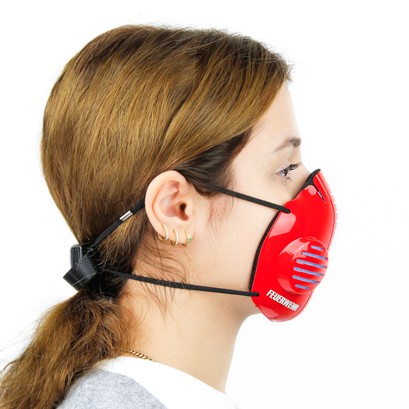 Maske, CASCO Mask 2.0, Medisinsk maske og godkjent etter EN 14683 Type IIR . Kan leveres i flere farger og nå også i en Rød utgave for brannvesen med "BRANN 110" påtrykt. - 6