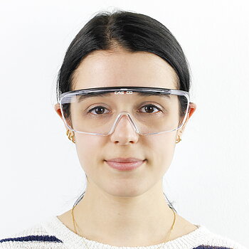 Vernebriller, CASCO PX-27, iht EN 166 Standarden
