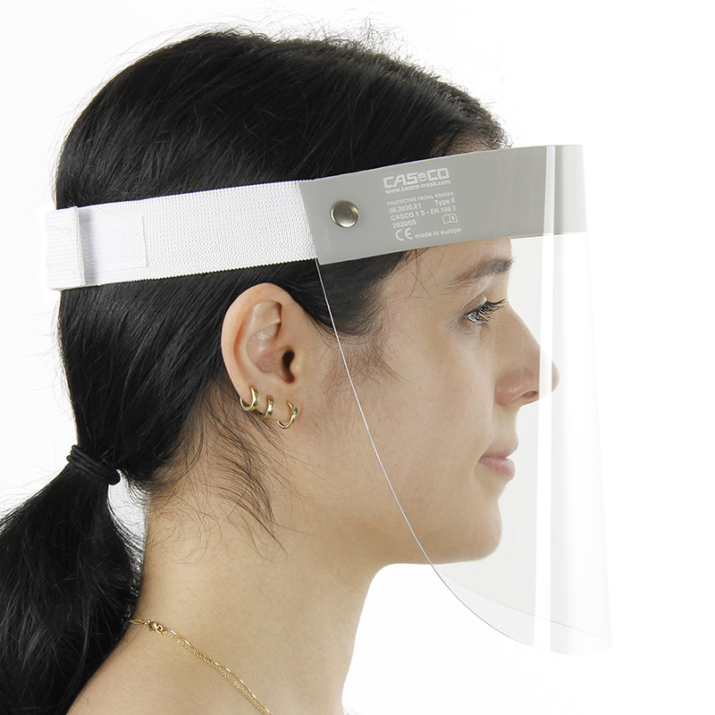 Ansiktsvisir, CASCO Flip Up visir, med visirskjerm i optisk klasse 1, iht EN 166:2001 Standarden. Leveres i flere farge kombinasjoner. - 7