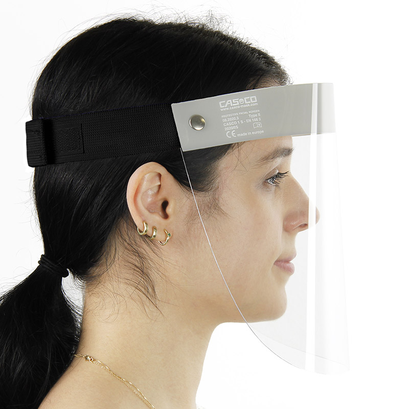 Ansiktsvisir, CASCO Flip Up visir, med visirskjerm i optisk klasse 1, iht EN 166:2001 Standarden. Leveres i flere farge kombinasjoner. - 11