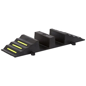 Slangebro, gummi, 2 kanaler, Ø120 mm