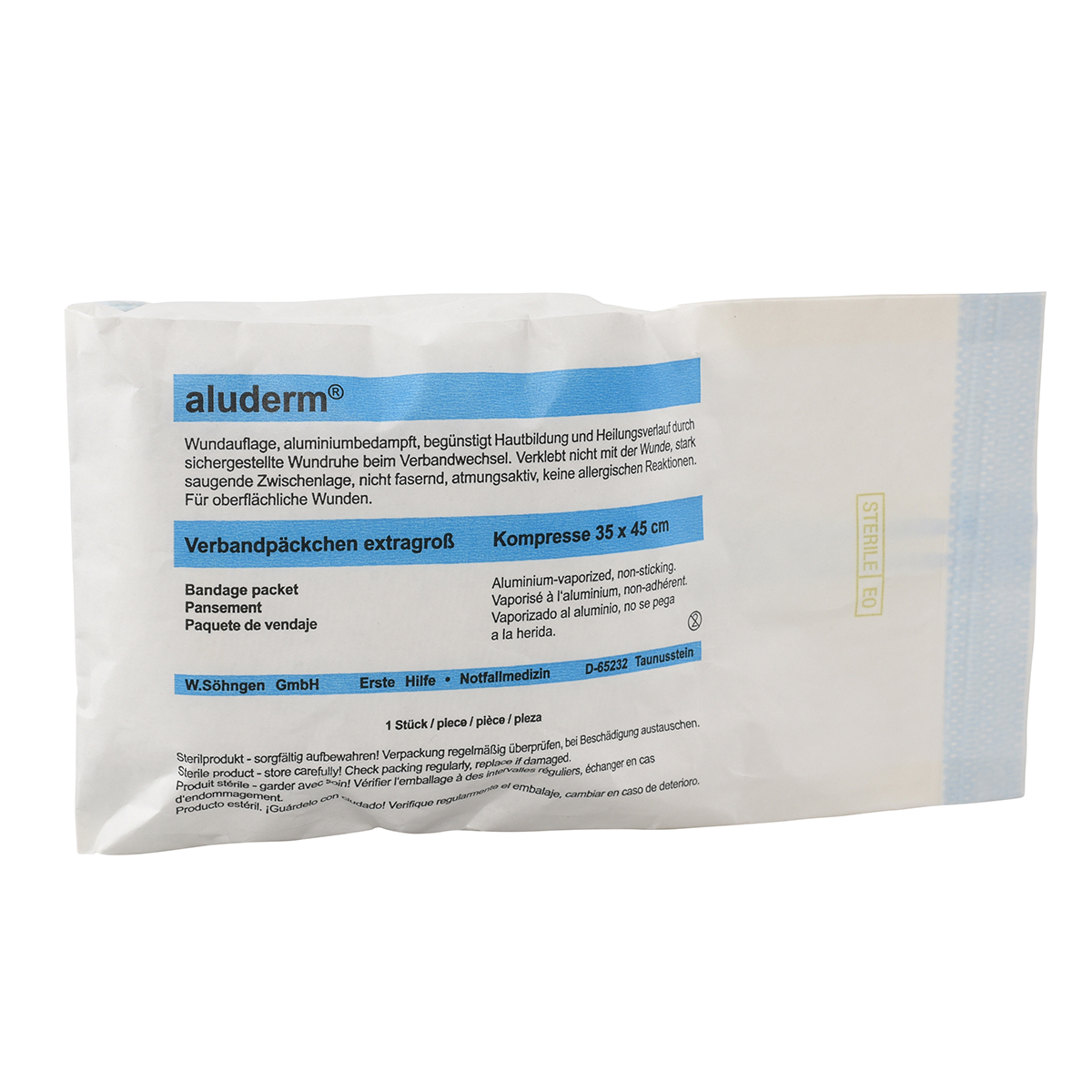 Aluderm 35x45cm steril