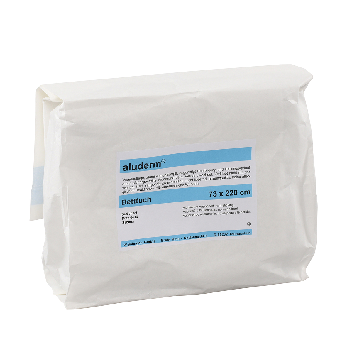 Aluderm 73x220cm steril