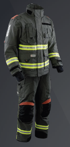 Brannbekledning, NYHET! TEXPORT FIRE STRETCH JAKKE  IB-TEX®, X-TREME LIGHT®, STANDARD, EN 469:2020 - 9