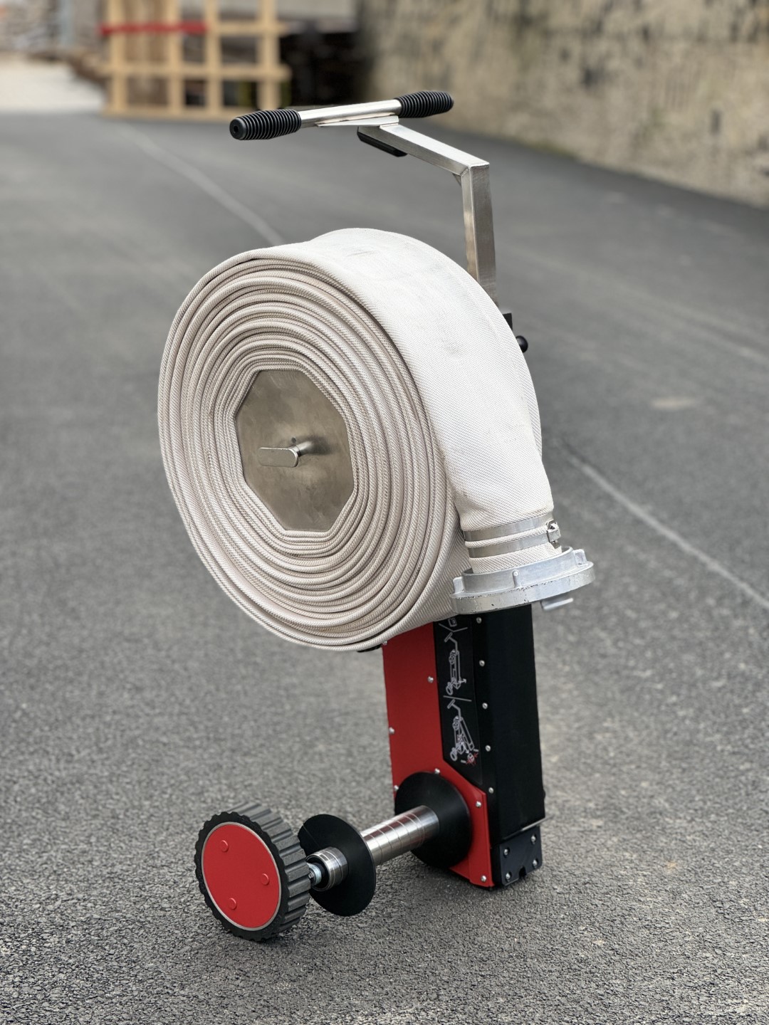 Slangeoppruller, ET-Roller 6, Nyhet!  Nå med Milwaukee M18 V drift. - 2