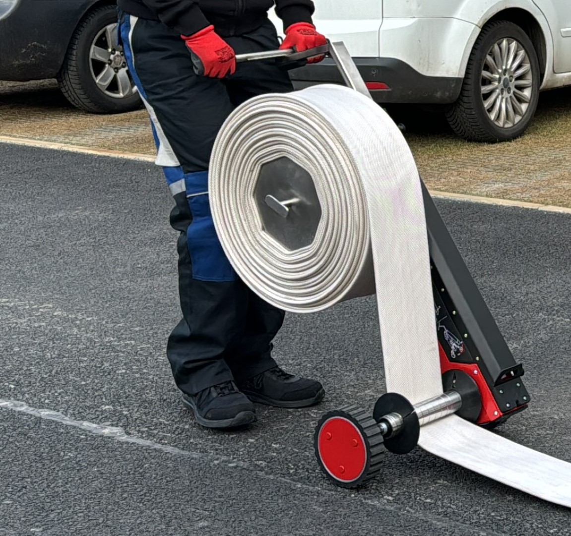 Slangeoppruller, ET-Roller 6, Nyhet!  Nå med Milwaukee M18 V drift. - 9