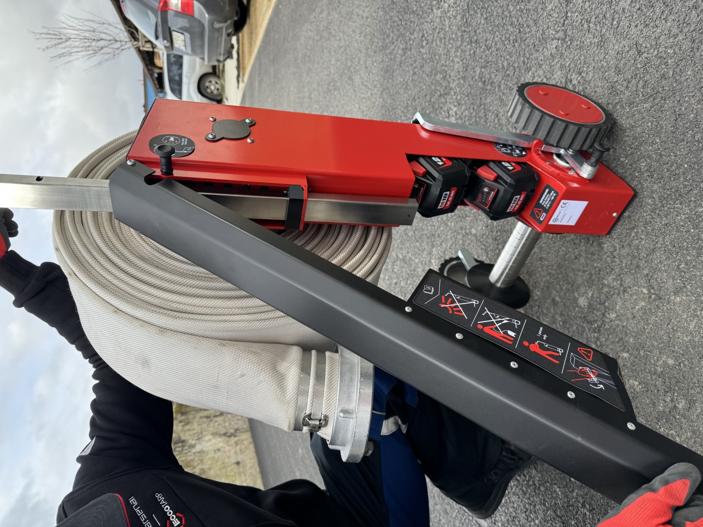 Slangeoppruller, ET-Roller 6, Nyhet!  Nå med Milwaukee M18 V drift. - 13