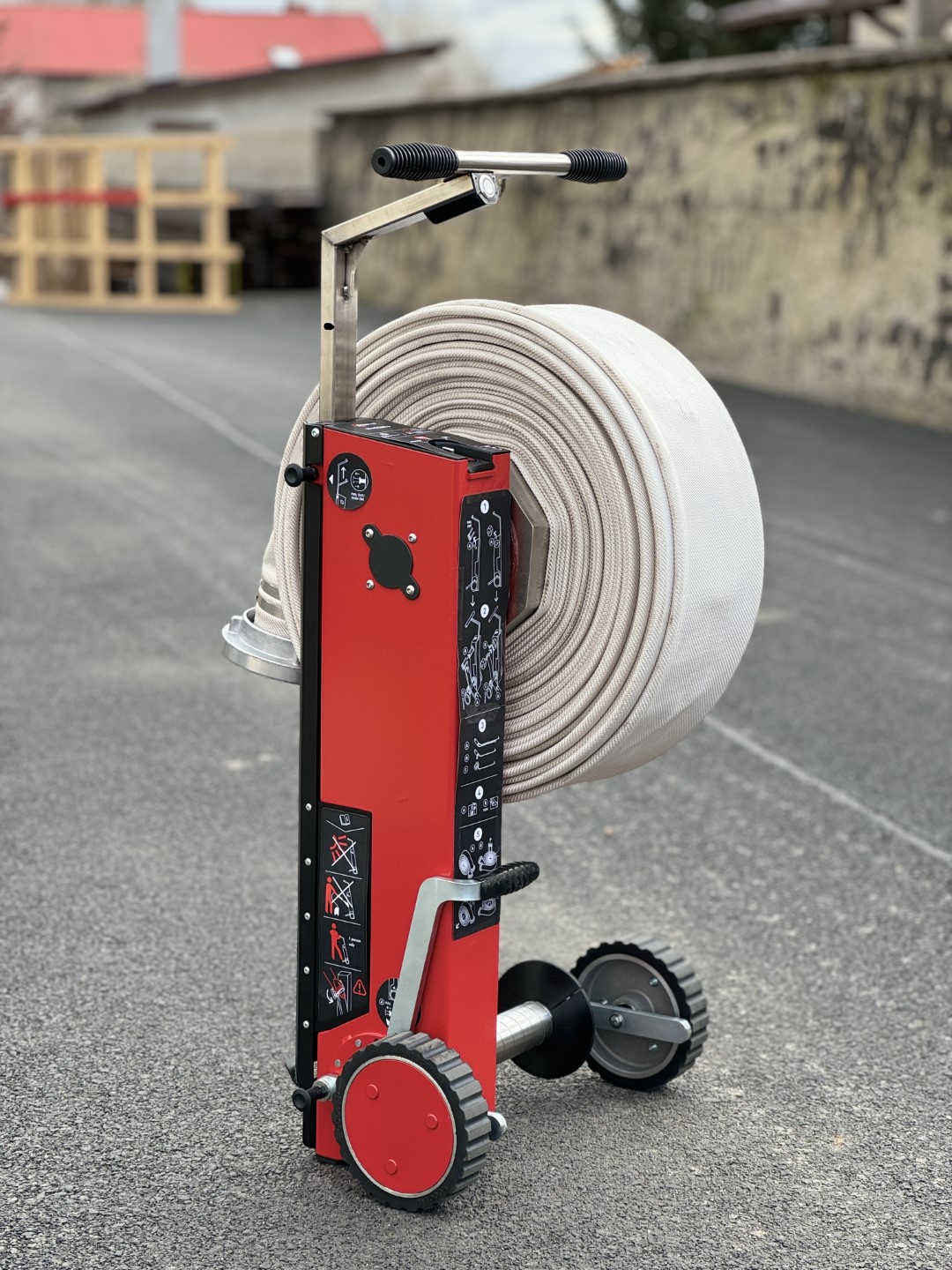 Slangeoppruller, ET-Roller 6, Nyhet!  Nå med Milwaukee M18 V drift. - 3