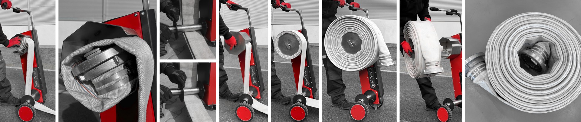 Slangeoppruller, ET-Roller 6, Nyhet!  Nå med Milwaukee M18 V drift. - 16