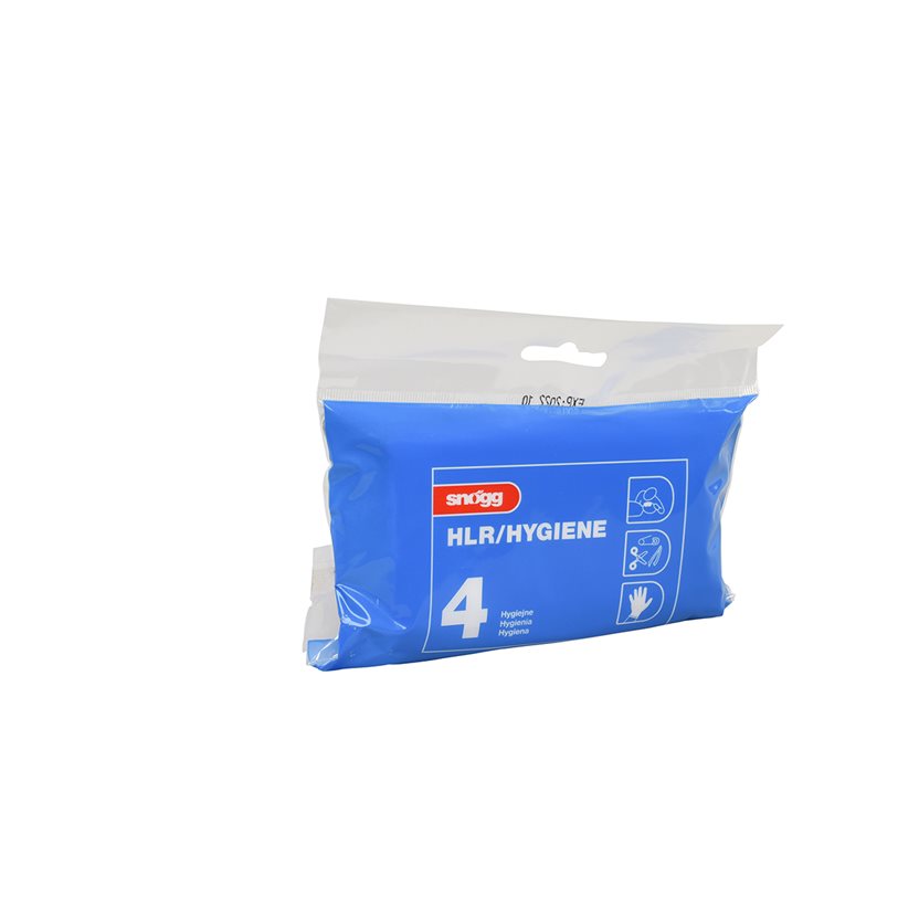 Innholdspose nr.4, Hygiene 9,5 x 14 x 1cm, Vekt: 91g