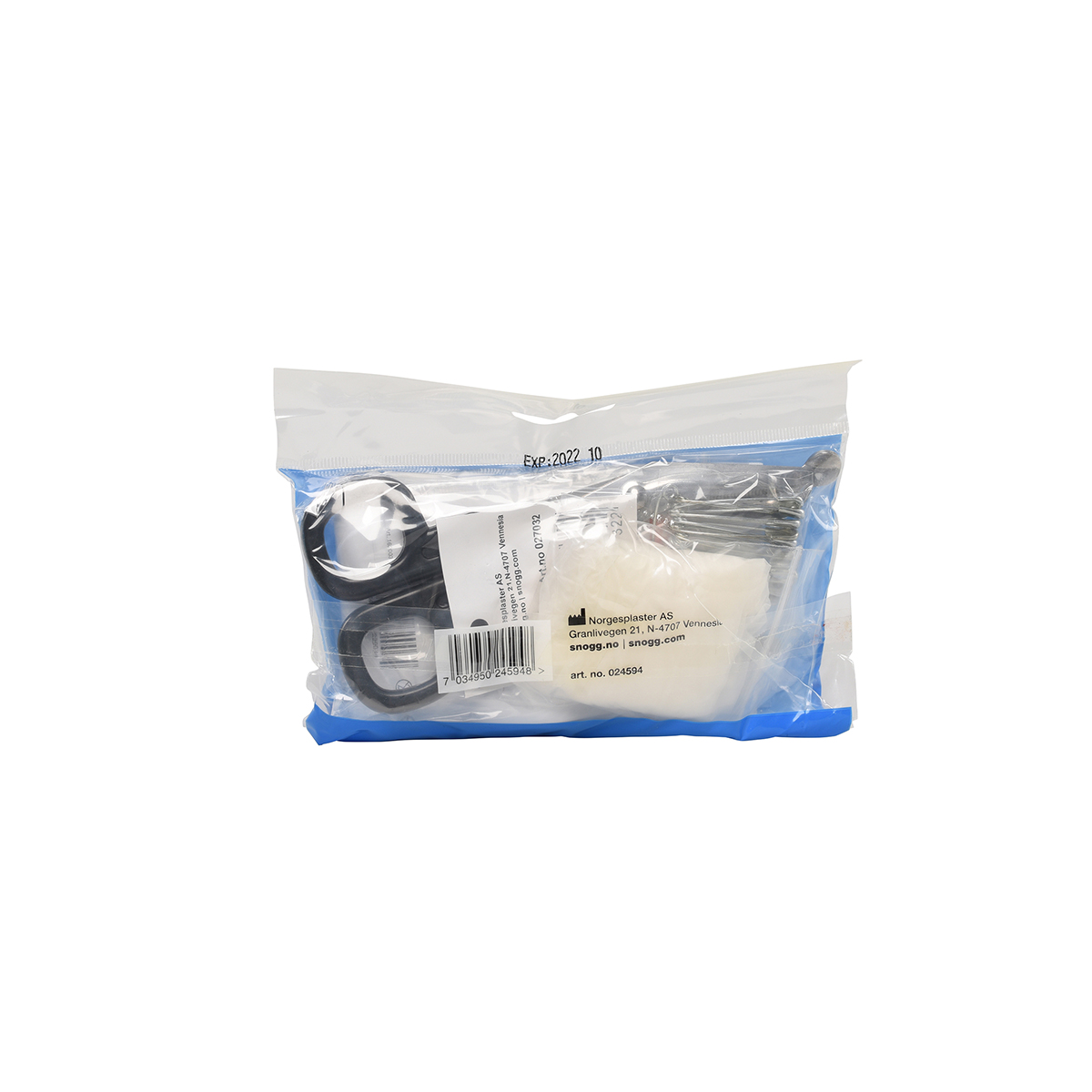 Innholdspose nr.4, Hygiene 9,5 x 14 x 1cm, Vekt: 91g - 2
