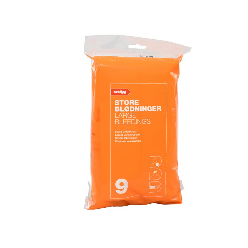 Innholdspose nr.9, Storeblødninger 25 x 12,5 x 3cm, Vekt: 110g