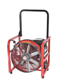 SuperVac Vifte 718G4-H, Bensindrevet. Vår 18" vifte i 7-Serien. Driftet med GX200 Honda motor. Ytelse 25 770 cmh, AMCA sertifisert. 