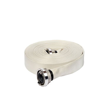 Brannslange - Parsch Syntetic-SL, Ø19mm x 15m Hvit Flatslange med Storz D i førsteklasses kvalitet. Ypperlig for skogbrann. 