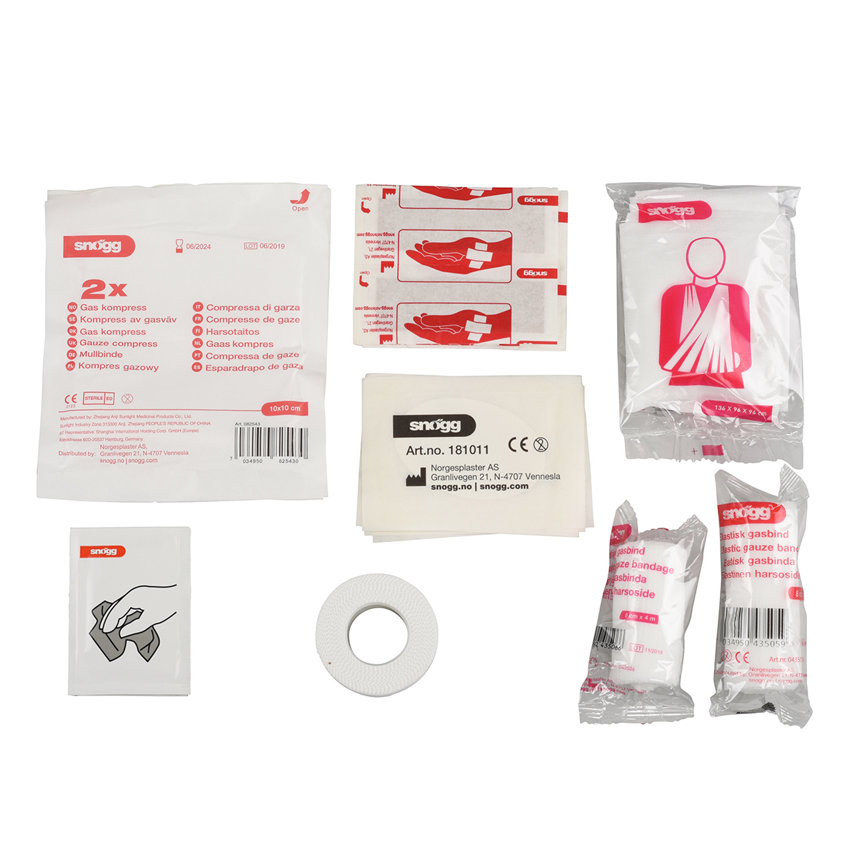 Explore Active First Aid serien H: 18 cm, B: 14 cm, D: 6 cm - 4
