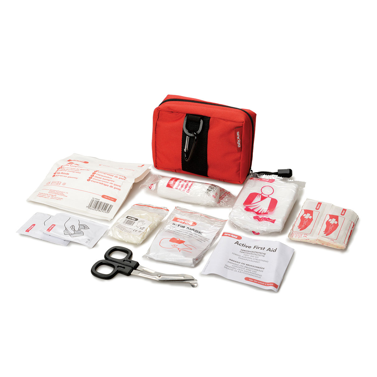 Aktiv Kit 1 Førstehjelpsveske uten trykk H: 11 cm, B: 14 cm, D: 6 cm - 3