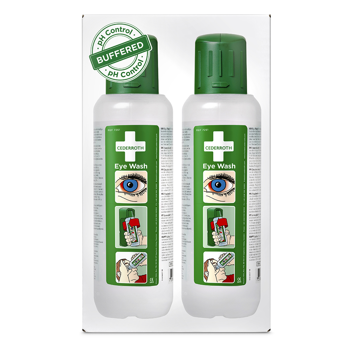 Øyeskylle Cederroth 2x500ml