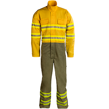 Brannbekledning, Skogbrannkjeledress  VFT for bl.a Skogbrann og lignende arbeid. Størrelse XS - XXXL