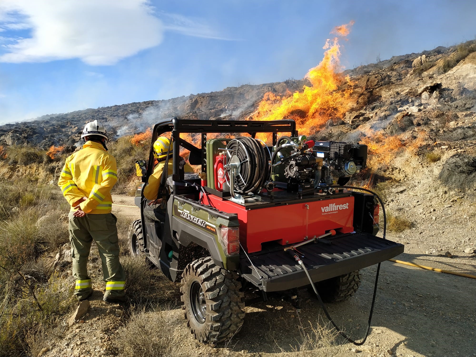UTV Skid Unit 250 liters . - 2
